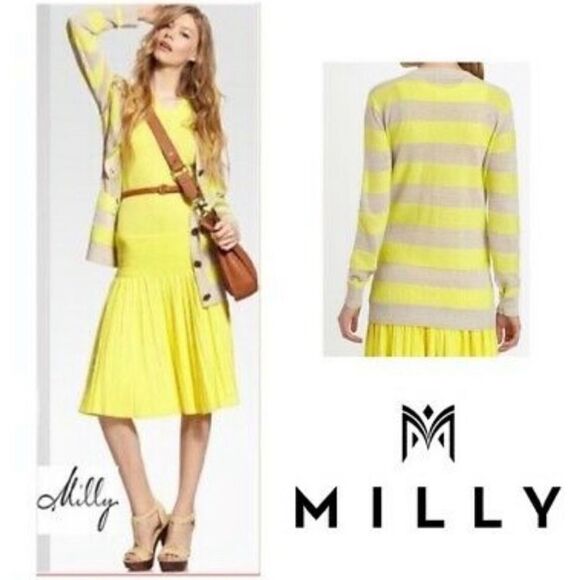 Milly Linen Cardigan - Picture 1 of 9